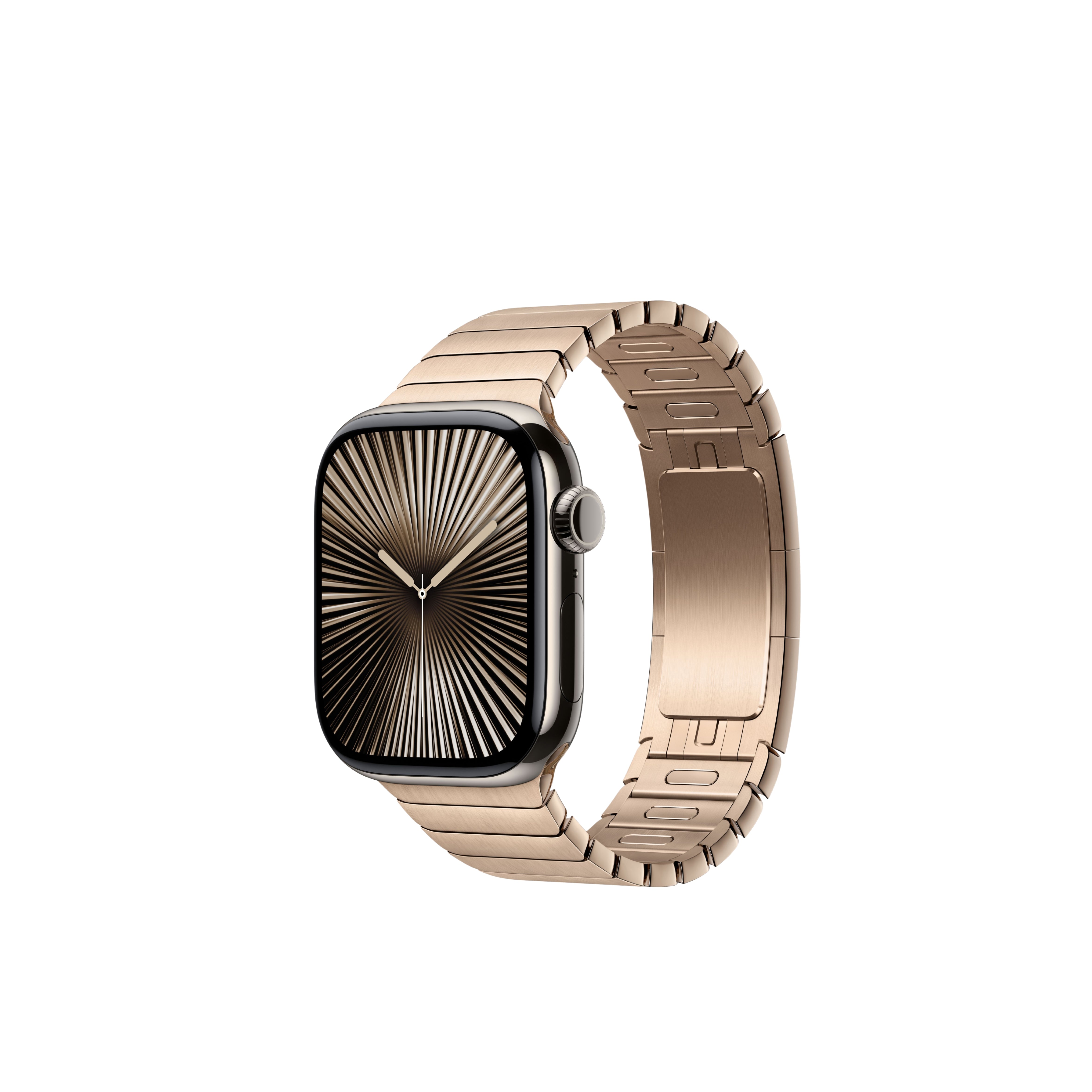 Apple Watch Series 10 46mm Titanium Case Link Bracelet.