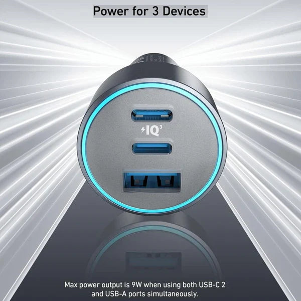 Anker 335 Car Charger 67W - Black