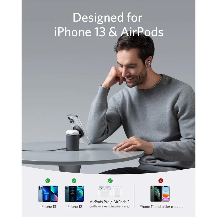 Anker 623 Magnetic Wireless Charger (MagGo) - A2568
