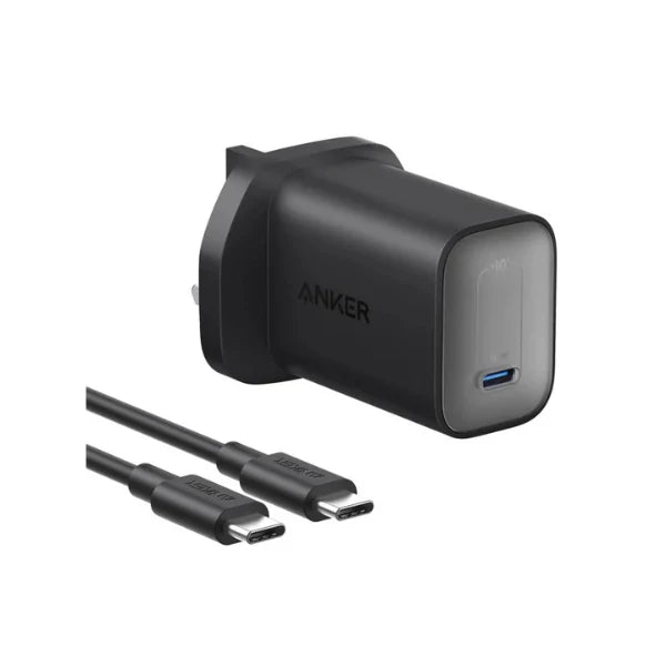 Anker Nano 100W Charger with 6ft 5A USB-C Cable (Black)