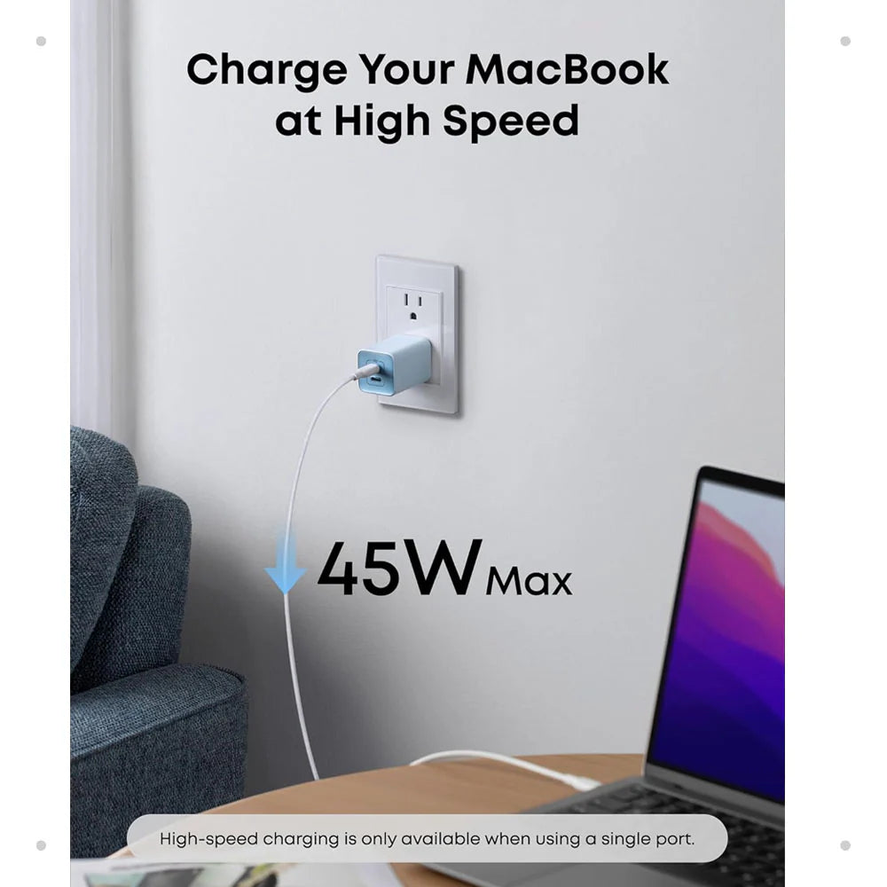 Anker Nano 3 47W USB C Charger (A2039) - UK Plug