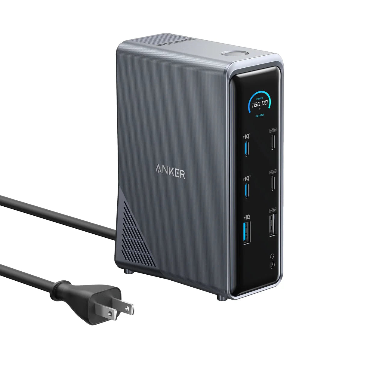 Anker Prime Charging Docking Station (14-in-1, Dual Display, 160W) - A83B6