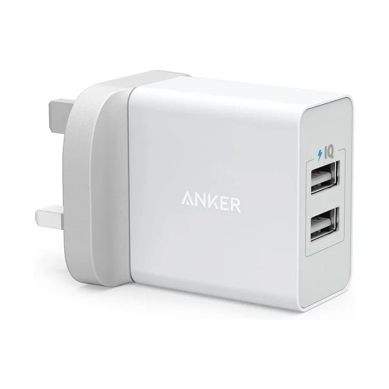Anker USB Charger 4.8A/24W 2-Port USB Wall Adapter