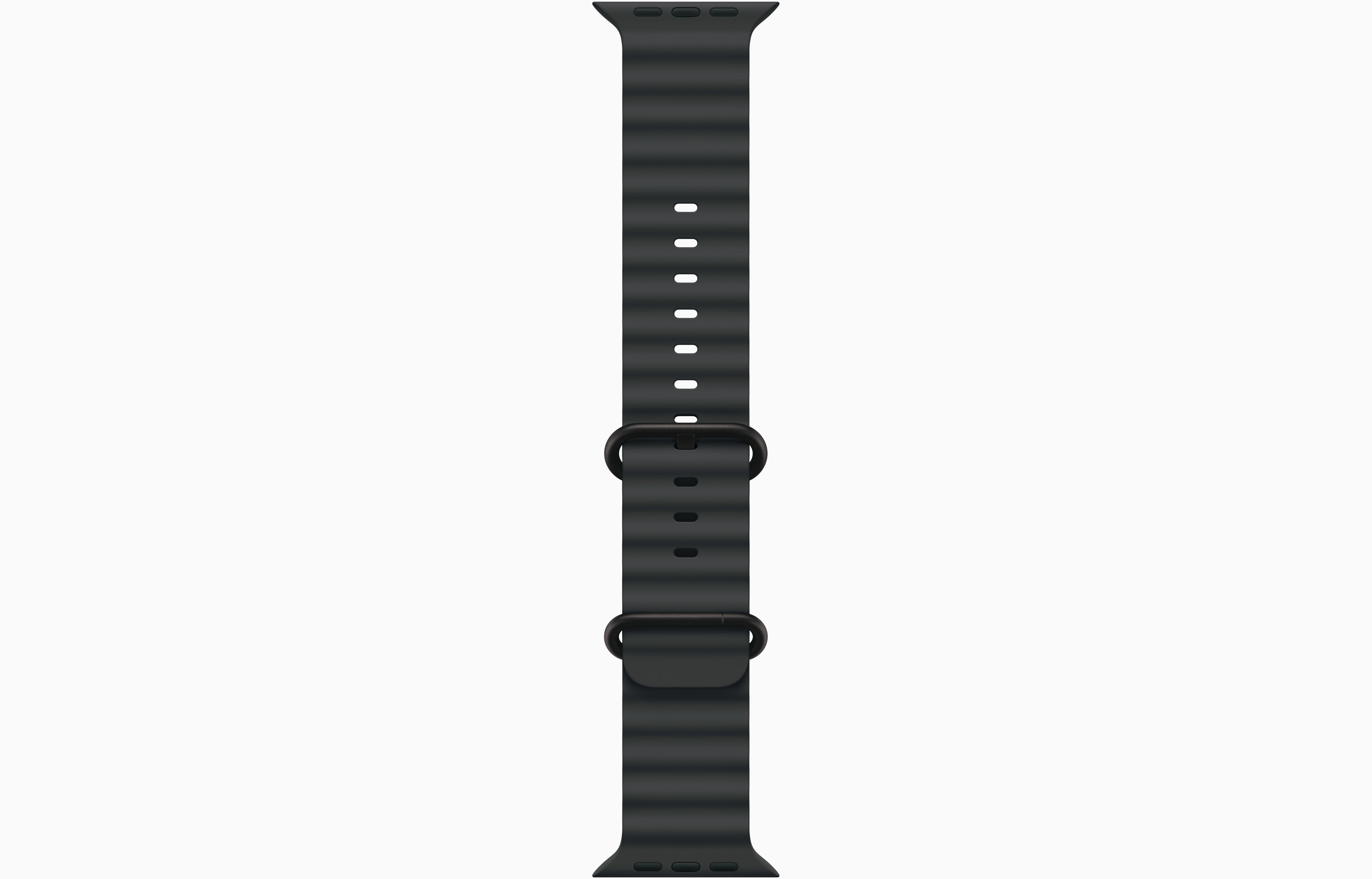 Apple Watch Ultra 2 Black Titanium Case Ocean Band.