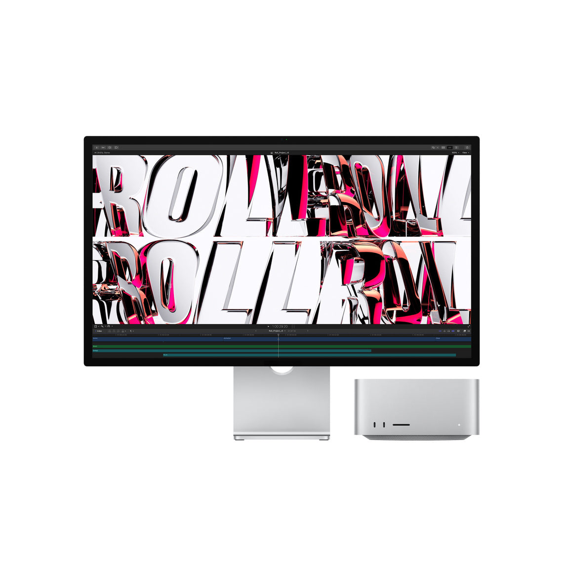 Mac Studio M1 Max 10-Core CPU and 24-Core GPU.