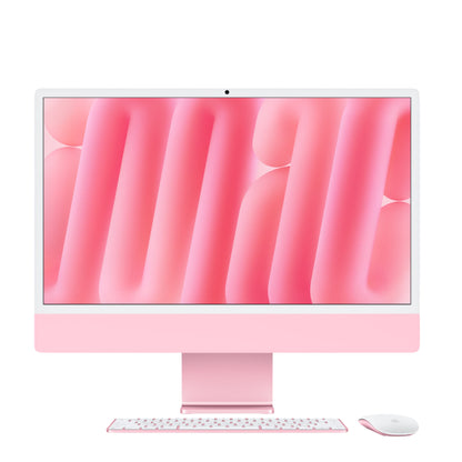 iMac M4 8-Core CPU and 8-Core GPU  Standard glass.