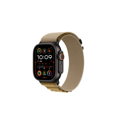 Apple Watch Ultra 2 Black Titanium Case Alpine Loop.