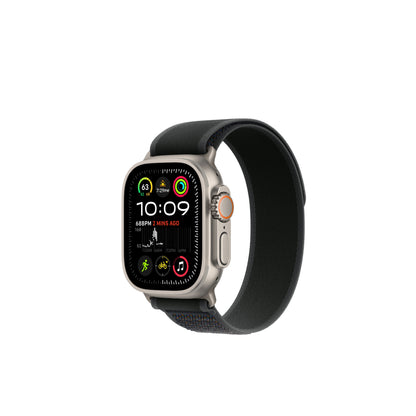 Apple Watch Ultra 2 Natural Titanium Case Trail Loop.