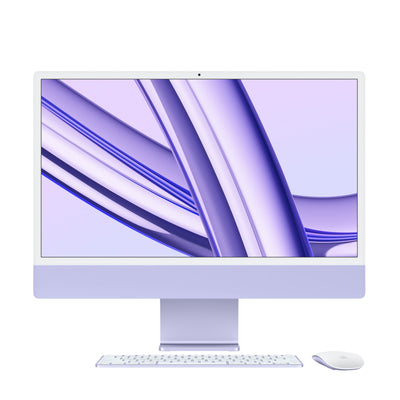 iMac M3 8-Core CPU and 8-Core GPU.