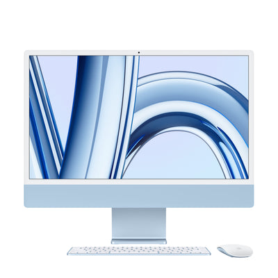 iMac M3 8-Core CPU and 8-Core GPU.