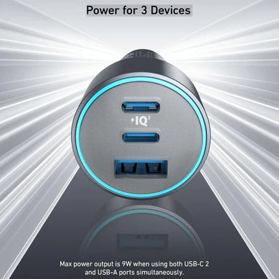 Anker 335 Car Charger 67W - Black