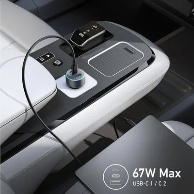 Anker 335 Car Charger 67W - Black