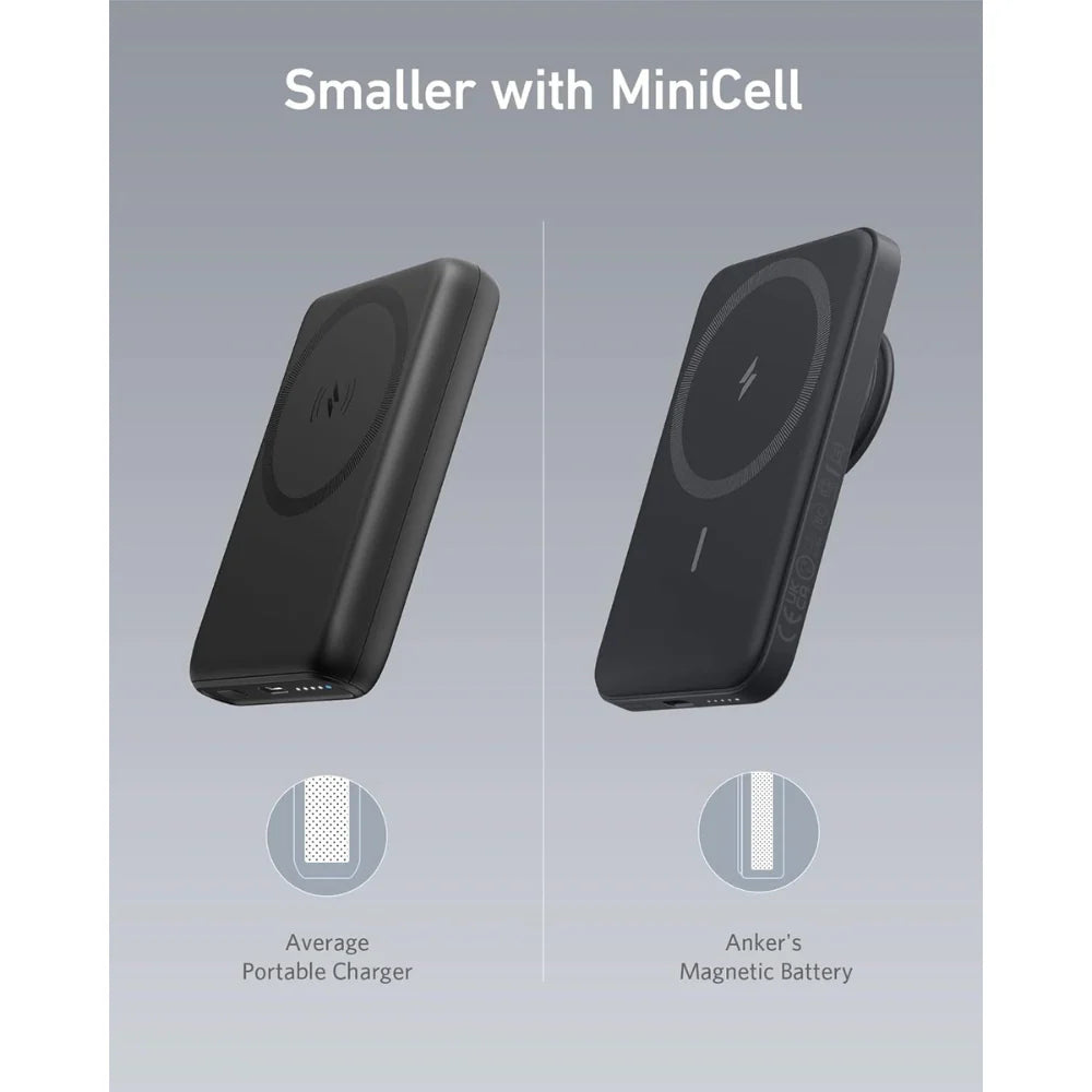 Anker 622 5000mAh Magnetic Powerbank (MagGo with PopSockets Grip)