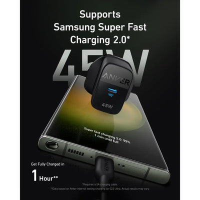 Anker Charger 313 Powerport 45W USB C Adapter (A2643)