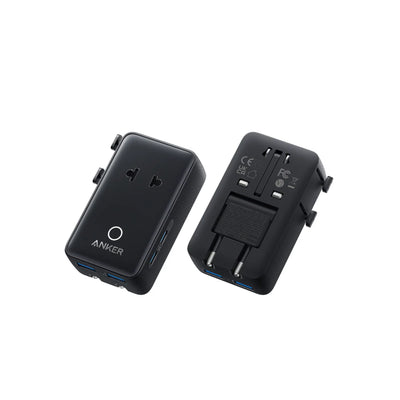 Anker Nano Travel Adapter (5-in-1, 20W, 1-Pack) - A9215