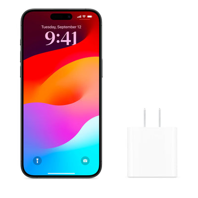 20W USB-C Power Adapter 2 Pin.