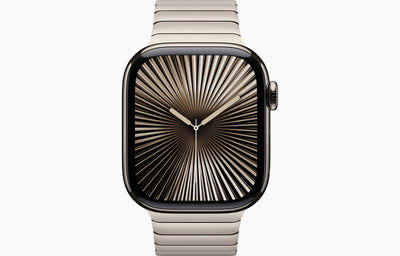 Apple Watch Series 10 46mm Titanium Case Link Bracelet.