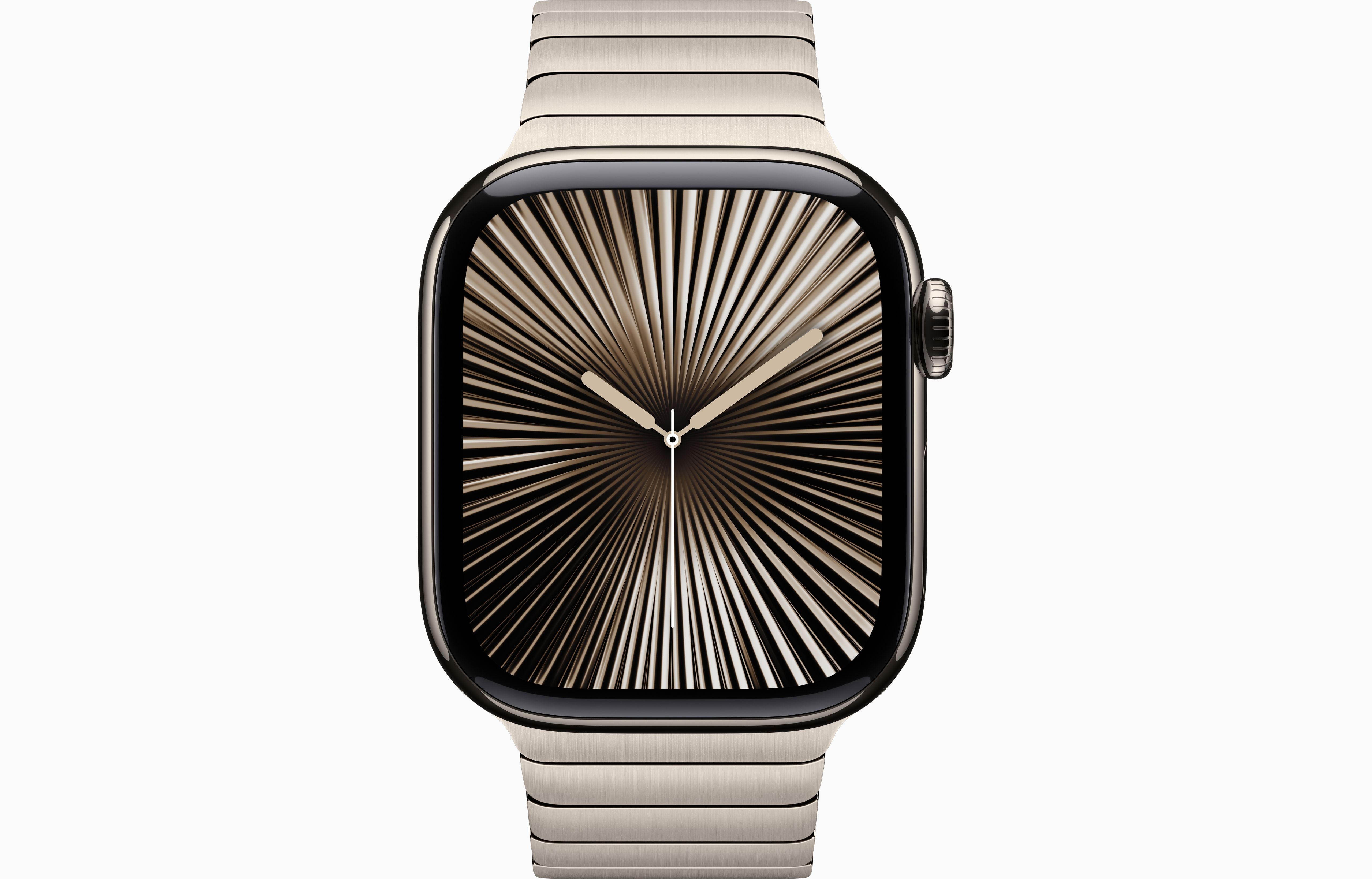 Apple Watch Series 10 42mm Titanium Case Link Bracelet.