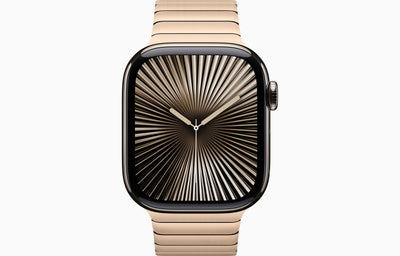 Apple Watch Series 10 46mm Titanium Case Link Bracelet.