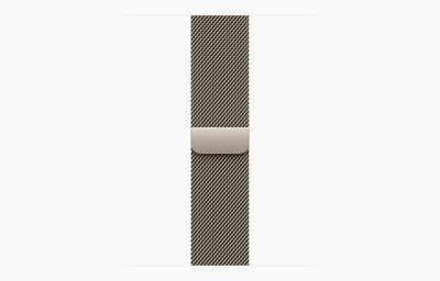 Apple Watch Series 10 46mm Titanium Case Milanese Loop.