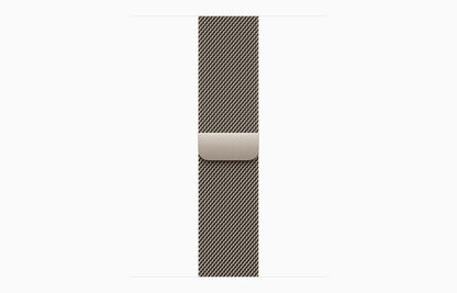 Apple Watch Series 10 46mm Titanium Case Milanese Loop.