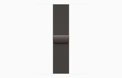 Apple Watch Series 10 46mm Titanium Case Milanese Loop.
