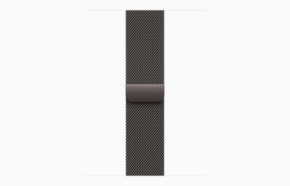 Apple Watch Series 10 46mm Titanium Case Milanese Loop.
