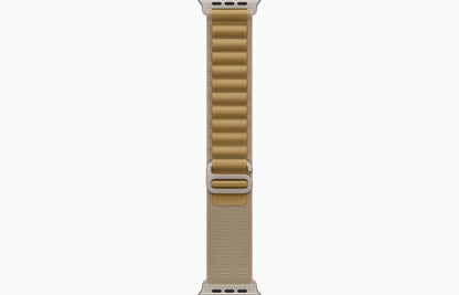 Apple Watch Ultra 2 Natural Titanium Case Alpine Loop.