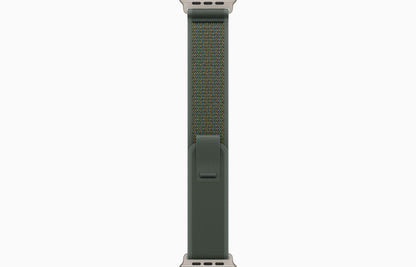 Apple Watch Ultra 2 Natural Titanium Case Trail Loop.