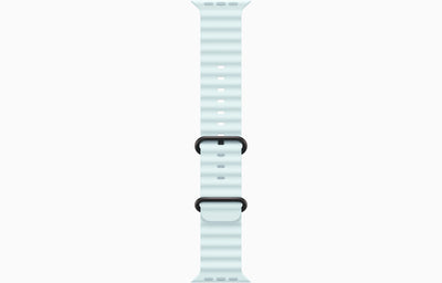 Apple Watch Ultra 2 Black Titanium Case Ocean Band.