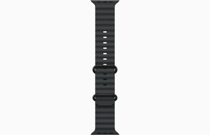 Apple Watch Ultra 2 Black Titanium Case Ocean Band.