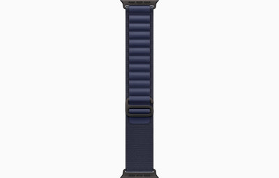 Apple Watch Ultra 2 Black Titanium Case Alpine Loop.